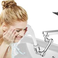 1080 Rotating Faucet Extender Aerator Universal Splash Filter Swivel Sink Face Wash Attachment