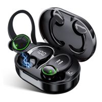 TWS Bluetooth 5.3 Wireless Earbuds HiFi Headphones Over-Ear Headset Sports Waterproof Built-in Microphone LED Display