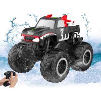 2.4 GHz 1:16 All Terrain Off-Road RC Car, Amphibious Remote Control Car Toys for Boys Age 6+