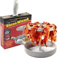 1pc Microwave Bacon Cooker - Crispier, Healthier, Quicker Bacon Every Time Smart Cooking Ware Clean Up Easy- Great For Adults, College Students