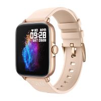 P28 Plus Smart Sports Watch 1.69'' TFT Full-touch Screen Call Health Monitor Multiple Sports Mode Long Battery Life Compatible with Android iOS (Gold)