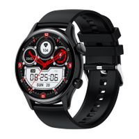 I30 Smart Watch Bluetooth Calling 1.36 inch Amoled Full Touch Fitness Tracker IP68 Waterproof Smartwatch Black