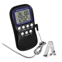 Roast Thermometer Bluetooth Grill Thermometer Digital Wireless Kitchen Thermometer Meat Thermometer For Bbq, Cooking Chamber