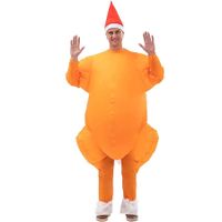 Inflatable Honey Turkey Costume, Funny Fancy Dress Carcharias Suit (Suitable for Height 150-190)
