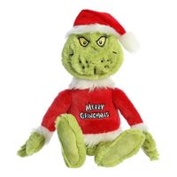Merry Grinchmas Grinch Stuffed Animal, Magical Storytelling, Literary Inspiration, Green 16 Inches