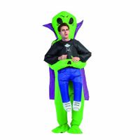 Inflatable ET Alien Costume  Funny Blow up Costume Cosplay Party Christmas Halloween Costume for Adult 150-190CM