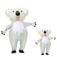 Inflatable Koala Costume Funny Blow up Costume Cosplay Party Christmas Halloween Costume for Adult and Kid