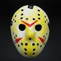 Jason Mask, Friday the 13th Halloween Cosplay Mask Masquerade Horror Mask Christmas with Adjustable Straps