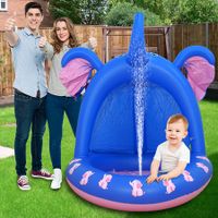 Funny Inflatable Elephant Spray Water Ball Kids Water Sprinkler Ball Summer Outdoor Swimming Pool Beach Play The Lawn Balls Playing Toys