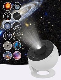 12 in 1 Galaxy Star Projector 360° Rotating Nebula Projector Lamp, Timed Starry Night Light Projector for Kids,Home Theater, Ceiling, Room Decoration
