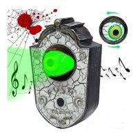 Halloween Doorbell Decoration, Animated Doorbell, Halloween Decoration with Spooky Sounds, Talking Doorbell, Kids Trick or Treat Event