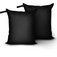 2pcs Wet Bags, Waterproof Dry Bags, Machine Washable, Reusable for Travel, Beach 16 x 20 Inch (Sweat Mood Booster)