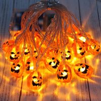 Halloween Pumpkin Lights String 3 Meter 30 LEDs Battery Operated Halloween Lights Indoor Outdoo for Halloween Party Decor