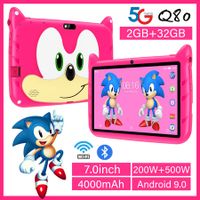Kids Tablet 7inch Android Learning Tablet for Kids  2GB 32GB Toddler Tablet Students Educational Gift HD Color Pink