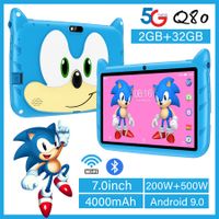 Kids Tablet 7inch Android Learning Tablet for Kids  2GB 32GB Toddler Tablet Students Educational Gift HD Color Blue