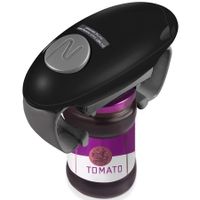 Higher Torque and One Touch Electric Jar Opener Easy Remove Almost Size Lid with Auto-Off,Powerful Bottle Opener for Arthritic Hands,Automatic Jar Opener for Weak Hands and Seniors (Black)