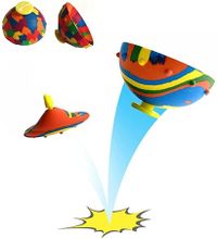 1Pcs Hip Hop Jump Camouflage Bounce Bowl Toy Treat Kids Birthday Party Favor Baby Shower Guest Gift Boys