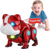 Robot Dog, Smart Interactive Robotic Dog Toy for Boys Girls Toddler Age 3 4 5 6 7 8 9 10 Year Old