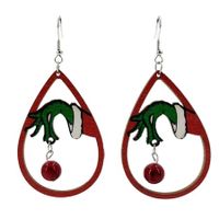 Grinch Earring for Women,Girls,Teens and More Super Cute Grinch Ornament for Christmas The Grinch Earrings for Christmas Great Pair of Grinch Accessories for Women,Gifts,Christmas Parities,Grinch Themed Decor for Christmas Handmade Pair of Grinch Earrings