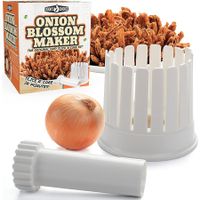 Onion Blossom Maker Set, All in One Blooming Set w Core Cutter and Knife Guide