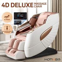 Full Body Massage Chair Massaging Machine Foot Back Massager Deep Tissue Shiatsu Neck Leg Head Relax 4D Home Recliner Aroma Therapy