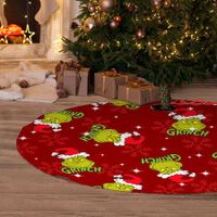 Christmas Tree Skirt 36 Inch Christmas Tree Ornaments for Tree Indoor Outdoor Christmas Decorations Xmas Tree Mat for Christmas Festival Party Decor