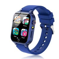 Smart Watch for Kids,Kids Smart Watch Boys Toys with 26 Puzzle Games,Touch Screen,HD Camera,Alarm Clock,Toys for Boys Ages 3+ Years Old,Birthday Gift for Boys Girls (Blue)