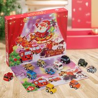 Christmas  Calendar 2023 24-Day Small Christmas Toy Advent Bulk Doors Holiday With 24 Surprise Christmas Countdown Education Magnetic Blocks for Kids