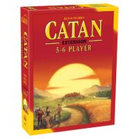 CATAN Board Game 5-6 Player EXTENSION - Expand Your CATAN Game for More Players, Strategy Game for Kids and Adults, Ages 10+, 60-90 Minute Playtime