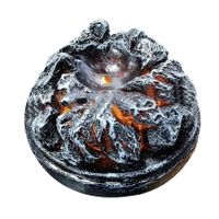 Luminous Lava Dragon Egg Base, Lighted Base for Desktop Ornament, Room Decoration, Unique Gift for Christmas, Halloween, Birthday, Party, Holidays (Only Luminous Base)