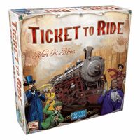 Ticket to Ride Board Game,Family Board Game,Board Game for Adults and Family,Train Game,Ages 8+,For 2 to 5 players,Average Playtime 30-60 minutes