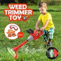 Kids Tool Sets Weed Trimmer With Light Sound Leaf Blower Children Preschool Pretend Toys