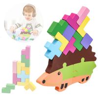 Tetra Tower Game egel Balance Blocks Balance Puzzle Board Montessori Early Education Toys Fine Motor Skills for Boys Girls
