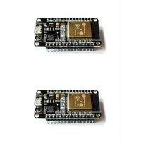 ESP WROOM 32 ESP32 Development Board 2.4GHz WiFi Dual Cores Microcontroller Integrated with Antenna RF Low Noise Amplifiers Filters 2PCS