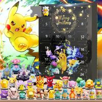 Pokemon Holiday Advent Calendar for Kids, 24 Piece Blind Box Gift Playset for Ages 3+
