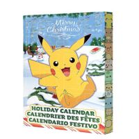 Pokemon 2023 Holiday Advent Calendar, 24 Piece Gift Playset  for Kids, Boys Girls Age4+
