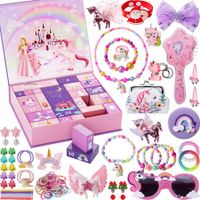 Advent Calendar 2023 Girls - Unicorns Gifts for Girls Christmas Countdown Calendar 24 Days of Xmas Jewelry Advent Calendar Gifts for Kids