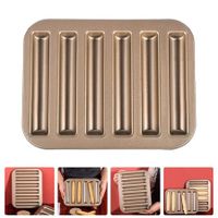 Donut Cookie Pan Finger Shaped Molds Cylinder Trays Metal Baking Mold for Fondant Cake Wedding Cake Decoration Biscuits