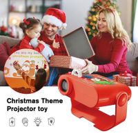 Christmas Projection Lamps Children Projector Torch Lamp Bedtime Story Book Early Education Toy Baby Gifts Christmas Projector