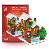 Christmas Building Block Set,Christmas Building Sets Gift for Kids Boys Girls (760 Pieces)