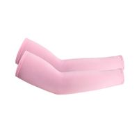 2-Pack of Cooling UV Protection Upf 50+ Arm Sleeves Color Pink