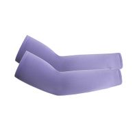 2-Pack of Cooling UV Protection Upf 50+ Arm Sleeves Color Light Purple