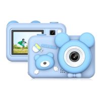 Kids Camera, Hand Held Childrens Camera with 32g Memory Card for Birthday, Christmas, Holidays Present  for Age 3 to 12  Blue