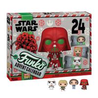 Holiday Calendar STAR WAR characters, with 25 Pocket Pop  Vinyl Figures Christmas gift toy