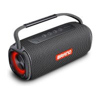 Portable Bluetooth Speaker, Waterproof Wireless Outdoor Speaker with 20W Loud Stereo Sound for Bluetooth Black