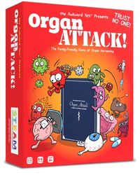 Organ Attack! Card Game Fun and Educational Medical Game for Kids,Teens and Families,Human Body Organs Card Game for Family Game Night, 2-6 Players