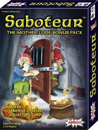 AMIGO Saboteur Mother Lode Bonus Pack Card Game with Saboteur, Saboteur 2 & Secret Collectors’ Card