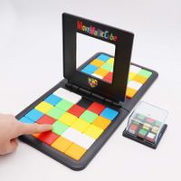 Magic Block Game Cube Puzzle Game Race Board Game Fast Speed Match Game for Kid Age 6+ and Adult