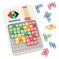Super Blocks Pattern Matching Puzzle Games with 1000+ Challenges Brain Teaser STEM Toys for Boys Girls Age 6+