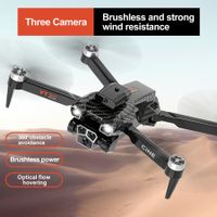 4K HD  Triple Camera Drone Flyer Optical Flow Positioning Obstacle Avoidance Remote Control Aircraft Four Axis Aircraft